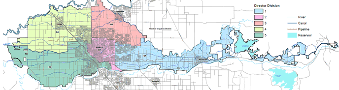 Geographical Representation of Modesto Irrigation District